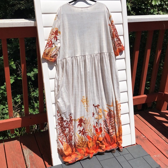 NWT just fashion now maxi fall dress size 2XL - Picture 13 of 16